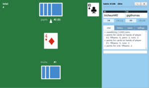 play cribbage online against friends
